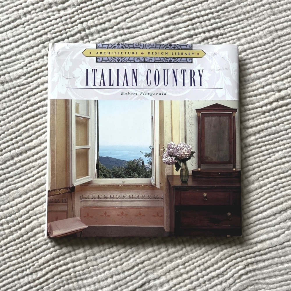 Vintage Italian Country Decor Book